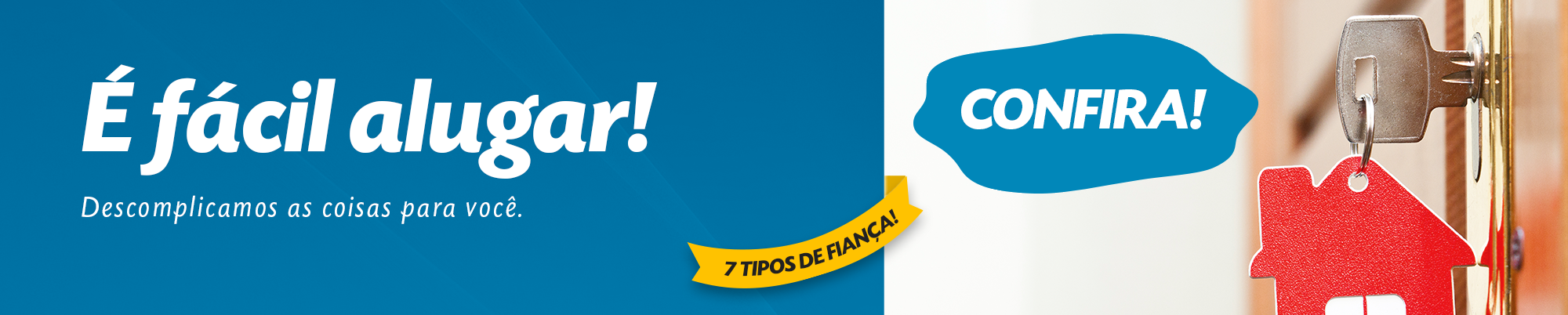 Facilidades para alugar