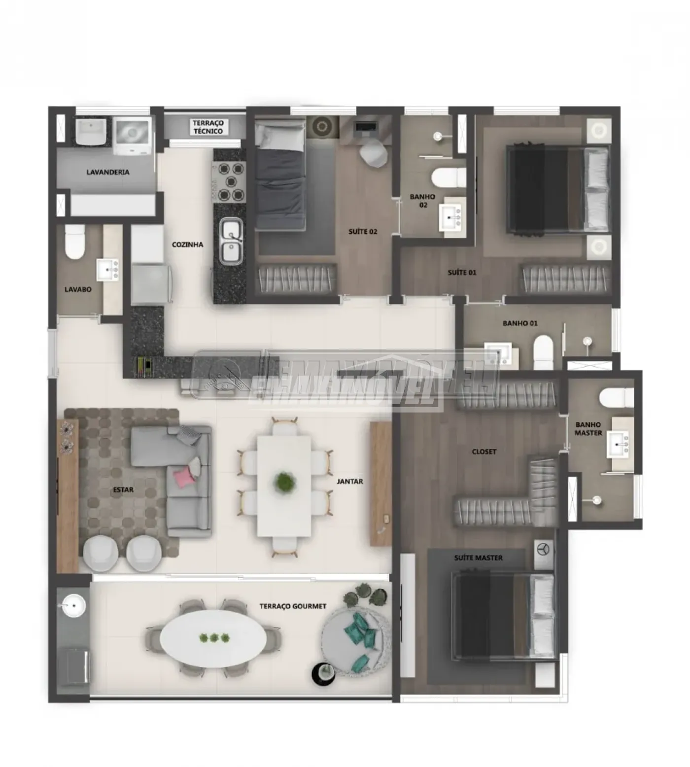 Comprar Apartamento / Padrão em Sorocaba R$ 1.210.000,00 - Foto 14