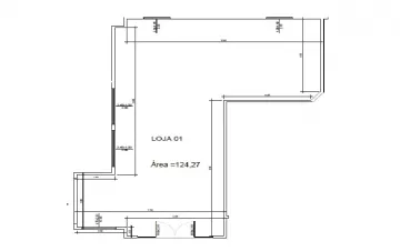 imagem 2 - Loja Comercial - Ed. Mirante da Colina imagem 2 - Loja Comercial - Ed. Mirante da Colina
