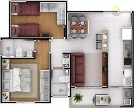 imagem 1 - Apartamento - Padrão imagem 1 - Apartamento - Padrão